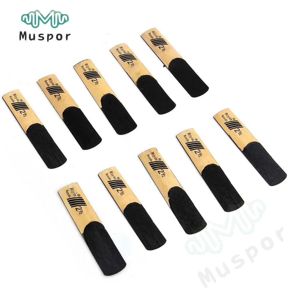 10 шт. альт саксофон тростники 2 5 тростниковый бамбук гибкий Оригинальный