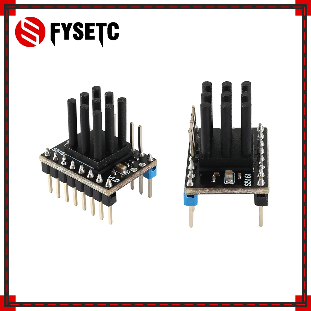 2 шт. TMC5161 V1.0 SPI Драйвер шагового двигателя Высокое Мощность 3.5A бесшумный драйвер
