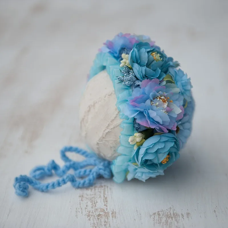 Новорожденные фотографии реквизит аксессуары Детские головной убор ручной