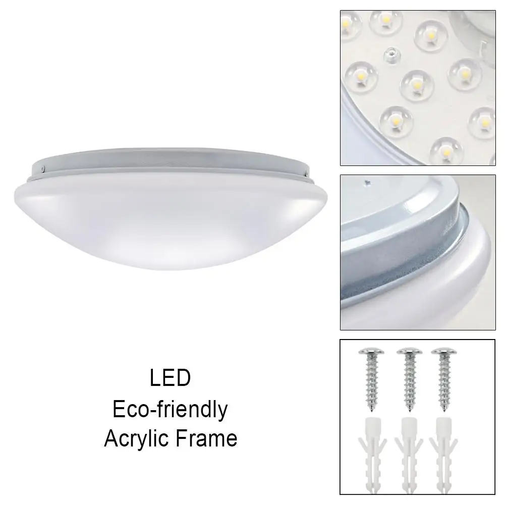 Светодиодные потолочные светильники Dia 330 мм акриловый яркий холодный белый 30 Вт