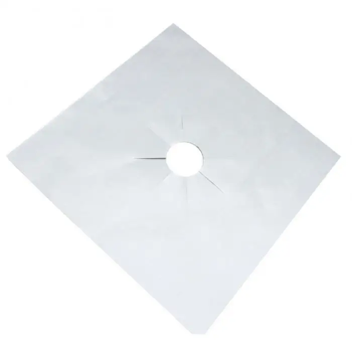 4 Pcs Reusable Sheet Gas Cooker Liner Protector Cover Gas Stove Furnace Protection Pad(27x27CM) Store