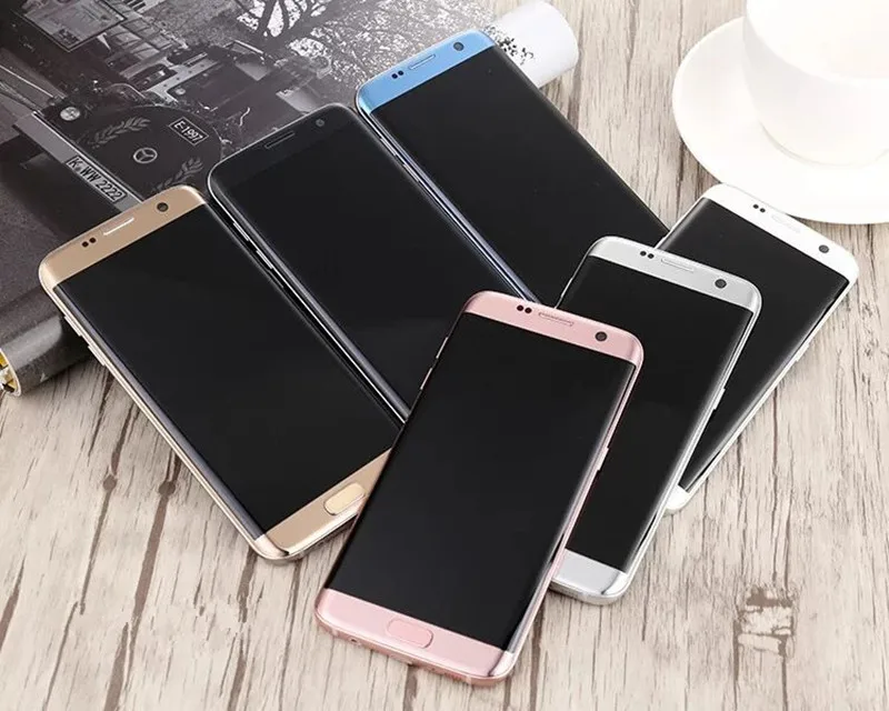Разблокированный Samsung Galaxy S7 edge G935F/G935V 4 Гб ОЗУ 32 Гб ПЗУ четырехъядерный 5,5 дюймов WIFI GPS 12MP 4G LTE мобильный телефон