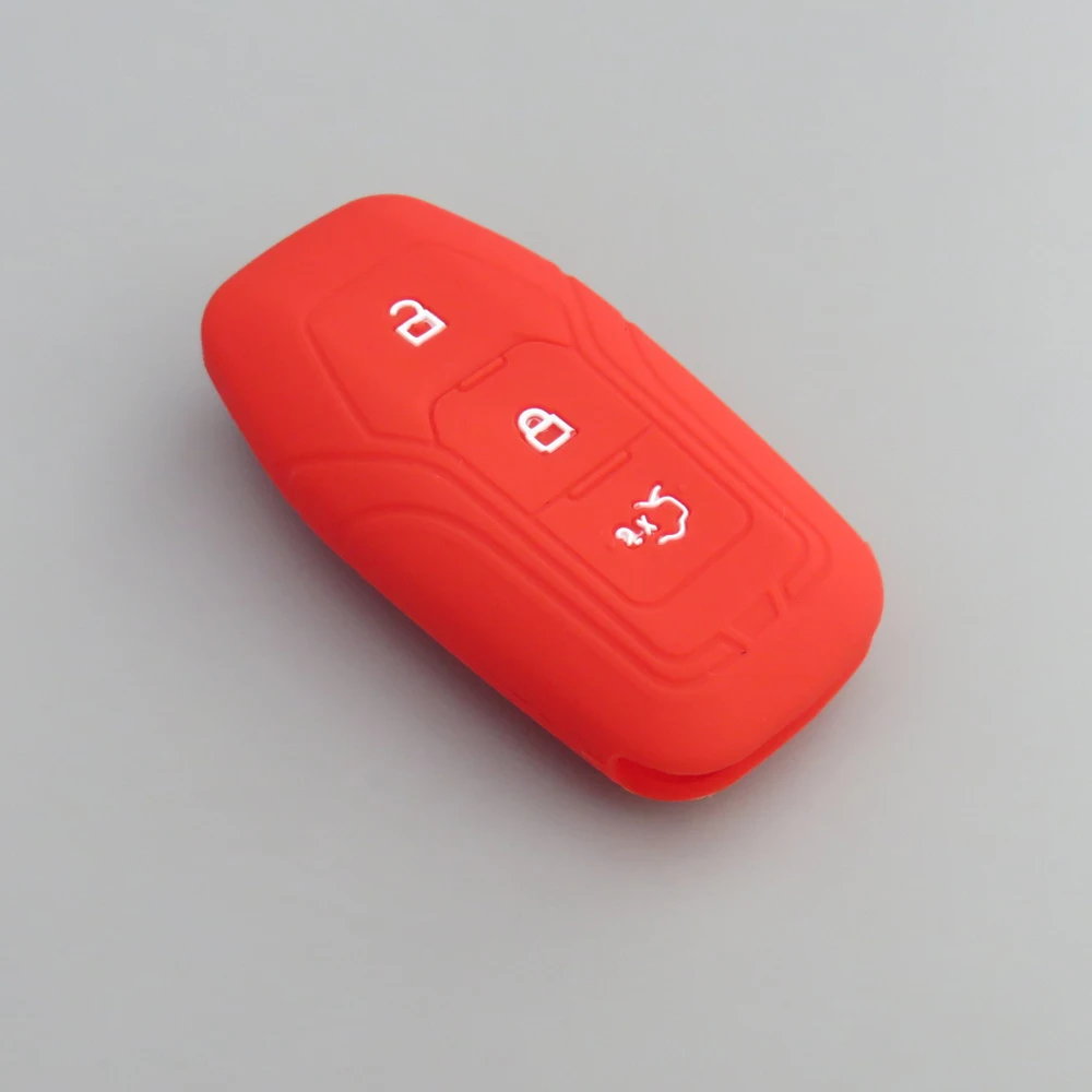 Cocolockey силиконовый чехол для автомобильного ключа FORD Mondeo Edge Smart Remote Keyless Enter Чехол