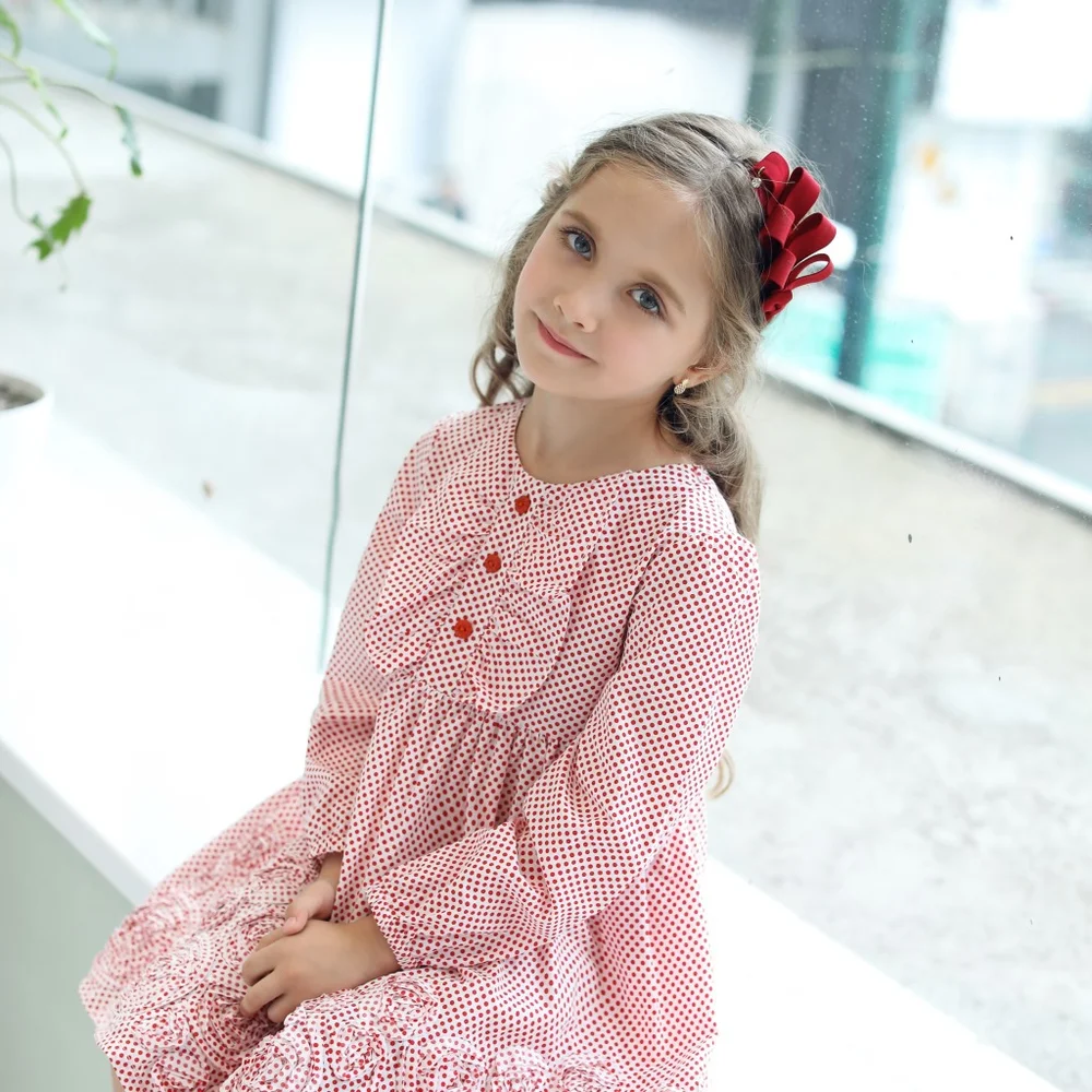 Новинка 2019 года сезон весна-осень классическое платье принцессы с круглым