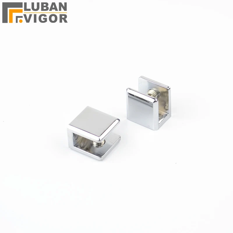 Высококачественный Глянцевый зажим/зажим из сплава стекла зажим для полки