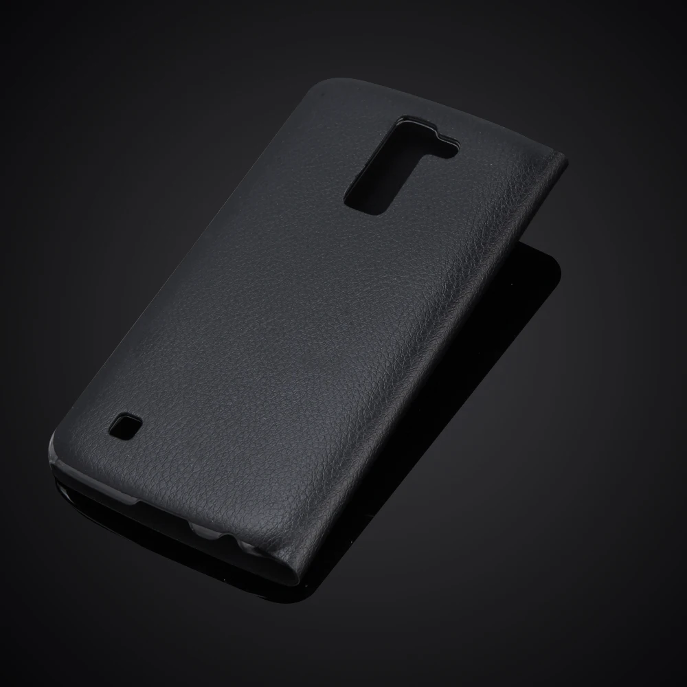 LG K10 K410 K420N Smart Quick View Window Leather Flip Cover Case - Super Thin, Auto Sleep image 2