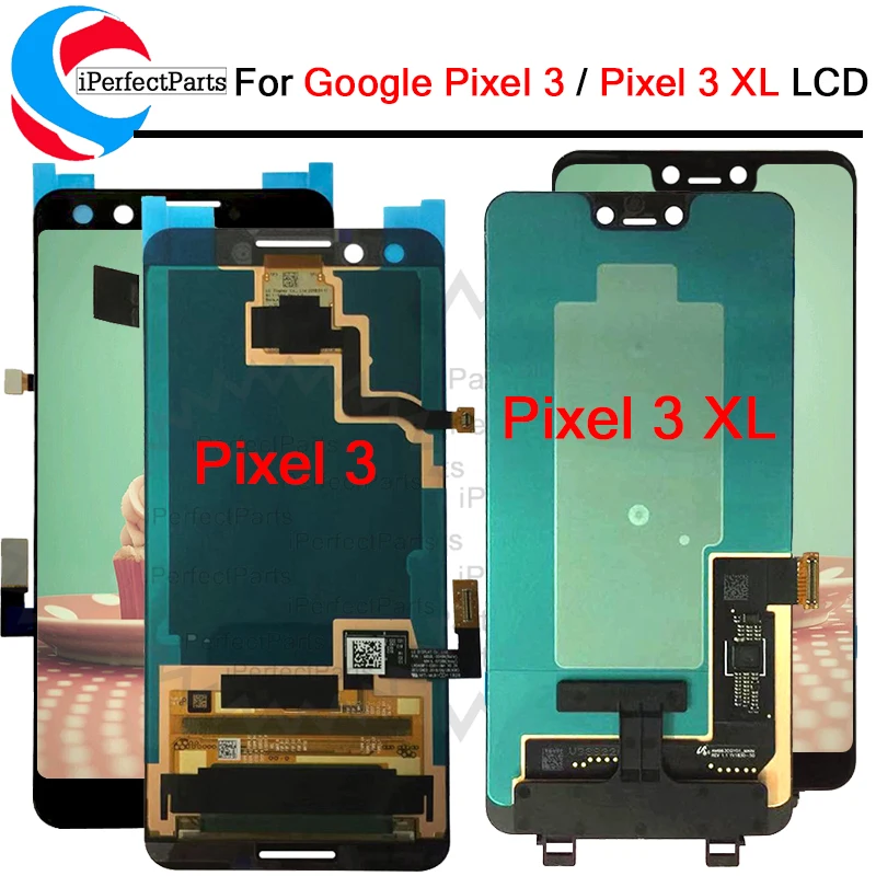 5 &quotпротестированный сенсорный ЖК-экран Google Pixel 3 дигитайзер в сборе для XL 3XL LCD |