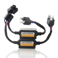 2pcs h7 led car headlight canbus decoder car warning canceller capacitor error free anti flicker resistor 12v for h4 headlamp