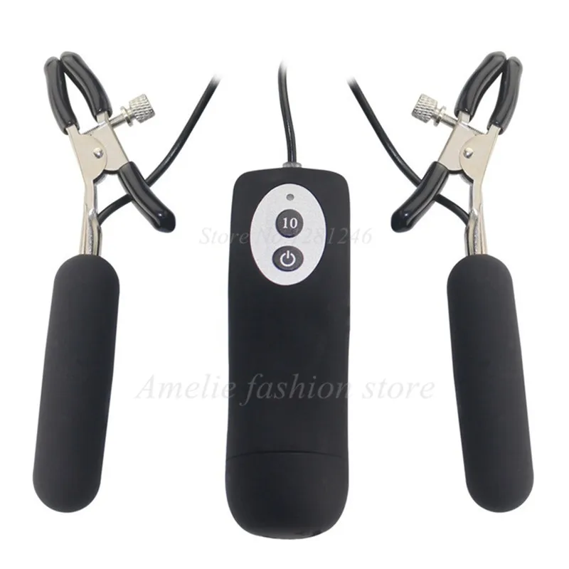 Новый 10 скоростей соски Вибраторы для Для женщин мужчин взрослые игры