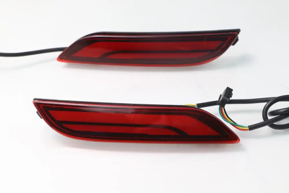 Подходящий Toyota Camry 2018 2019 красный светодиодный бампер стоп сигналы с