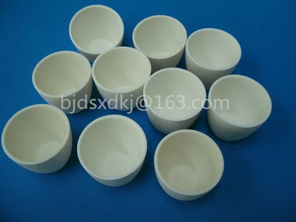 99.3% глиноземный тигель/20 мл/с крышками/в форме дуги/корундовый тигель/Al2O3