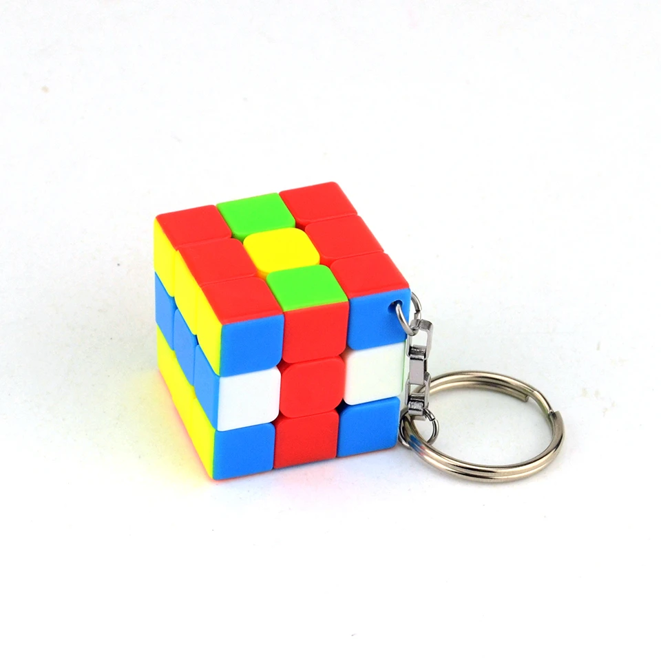 Новый магический куб 3*3*3 Мини Портативный Карманный Брелок Magico Cubo