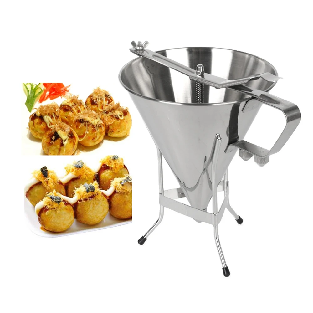 Дозатор для выпечки воронка осьминог шарики инструмент Coisas Para Cozinha Takoyaki с