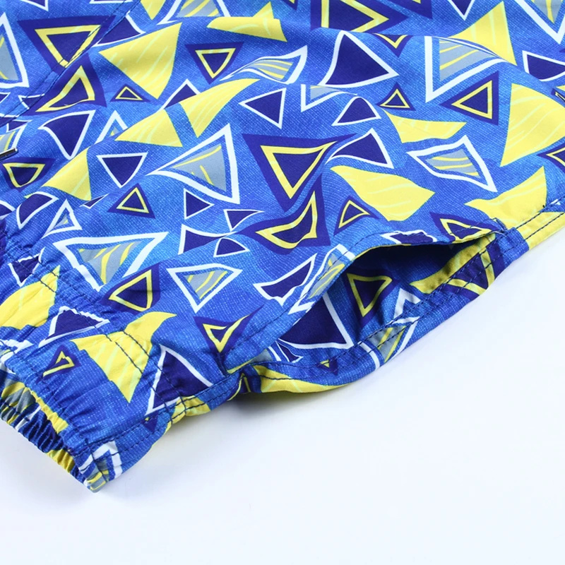 SD216 new geometric print beach shorts men swimwear sunga board surfing swim trunk boxer swimsuits sports 1A | Спорт и развлечения