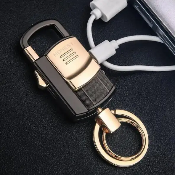 Честный BCK2 686 лампа зарядка через USB Зажигалка защита от ветра и творческий