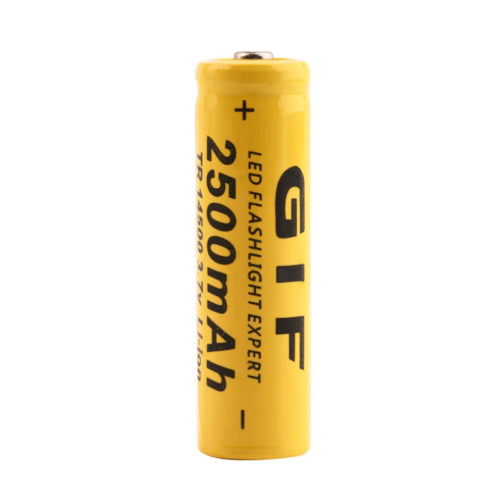 Новый 2 шт. оригинальный TR 2500mAh 14500 3 7 V литий ионные аккумуляторы батарея ионная