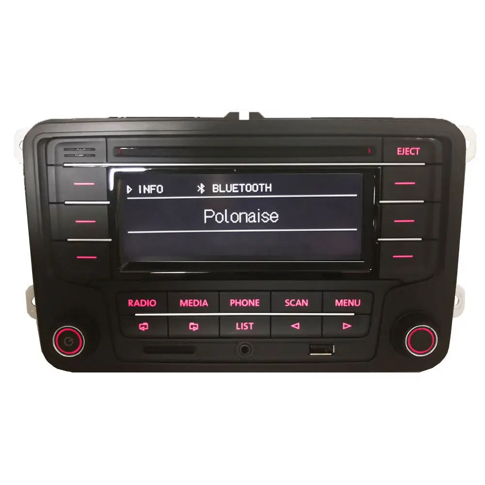 Автомагнитола стерео RCN210 Bluetooth CD MP3 USB AUX SD для Volkswagen GOLF PASSAT TOURAN POLO TIGUAN CADDY EOS CC+ CAN Cabel