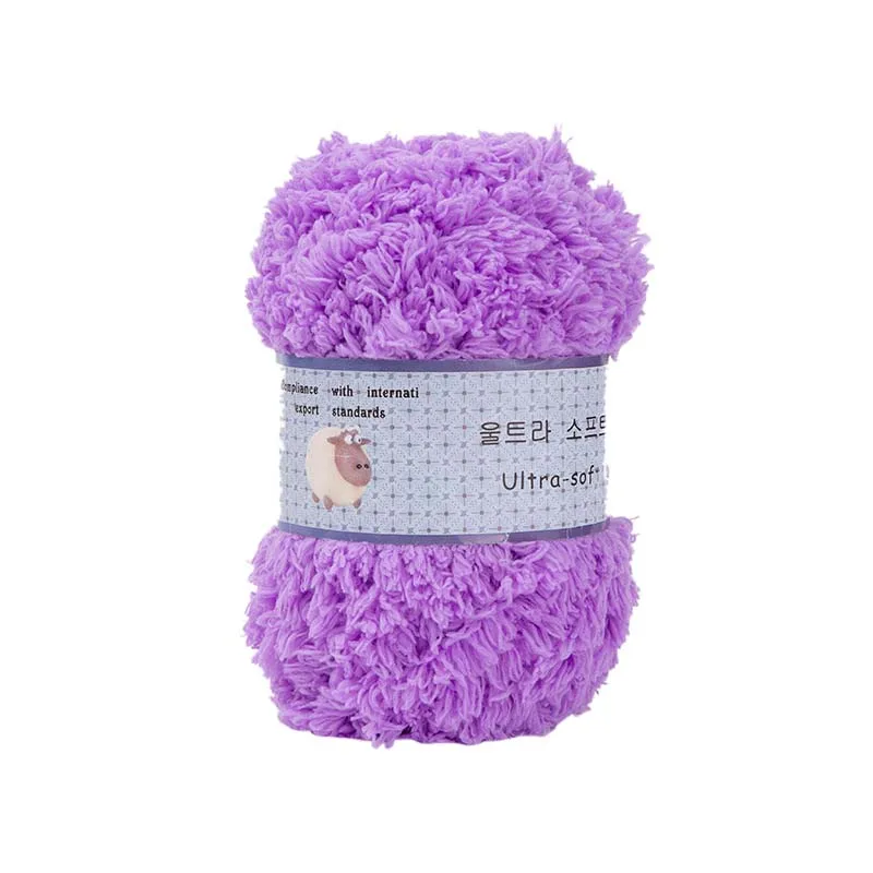 G Hoomall 50 г/лот, Высококачественная пряжа для ручного вязания, цветная шерстяная пряжа, вязаная крючком, свитер, одеяло, шапка, шарф, носки, сделай сам, рукоделие - Цвет: G