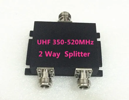 2-полосный 450 МГц RF разветвитель мощности 350-520 УВЧ двухсторонний радиоделитель cdma