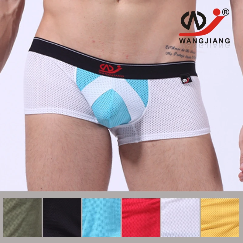 3 шт./лот нейлоновые мужские трусы боксеры высококачественные дышащие