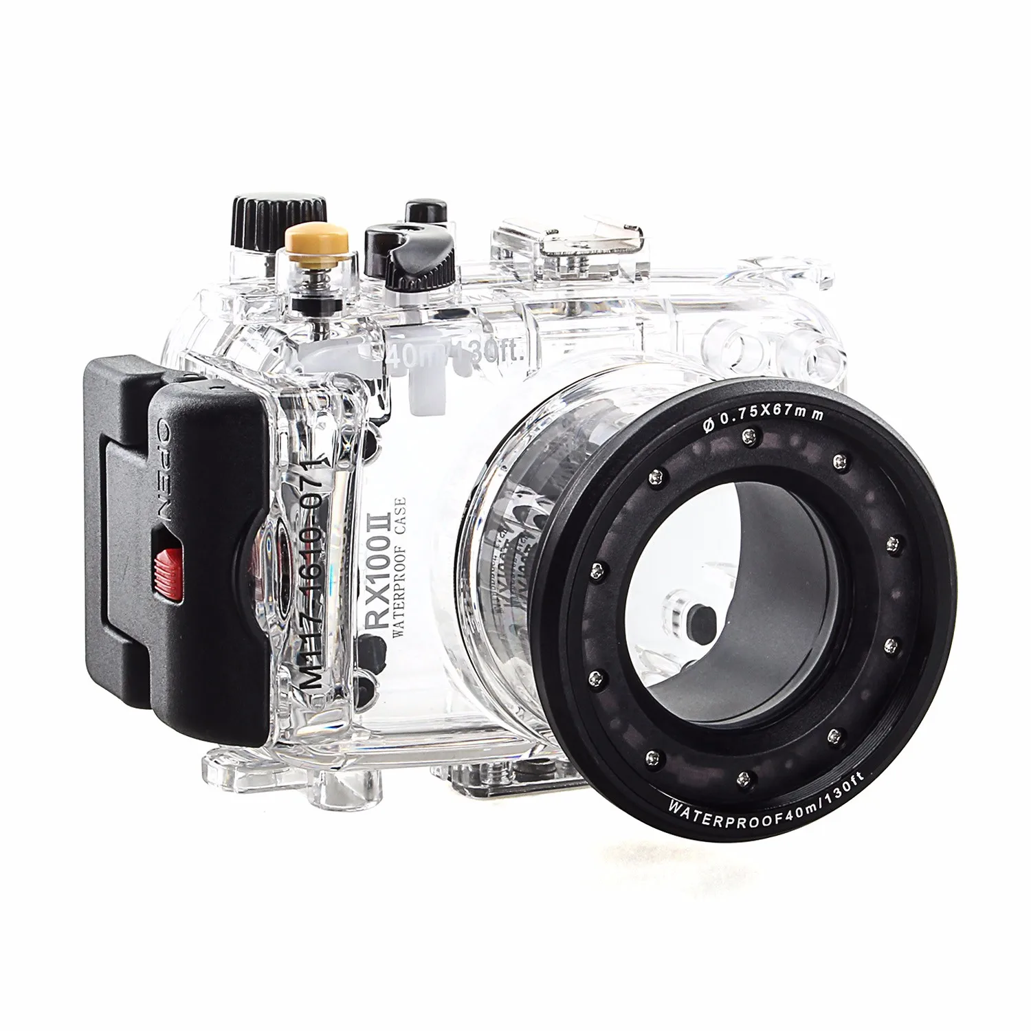 Водонепроницаемый корпус для подводной камеры Meikon 40m/130f дайвинга SONY DSC RX100