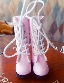 pink 1 пара, крутая модная кукольная обувь Martin до середины икры для Blyth, Pullip, Barbies, Azone 1/6, аксессуары для кукол - Цвет: pink