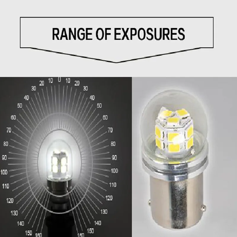 Автомобильные светодиодные лампы G18 сигналы поворота спереди и сзади белый свет