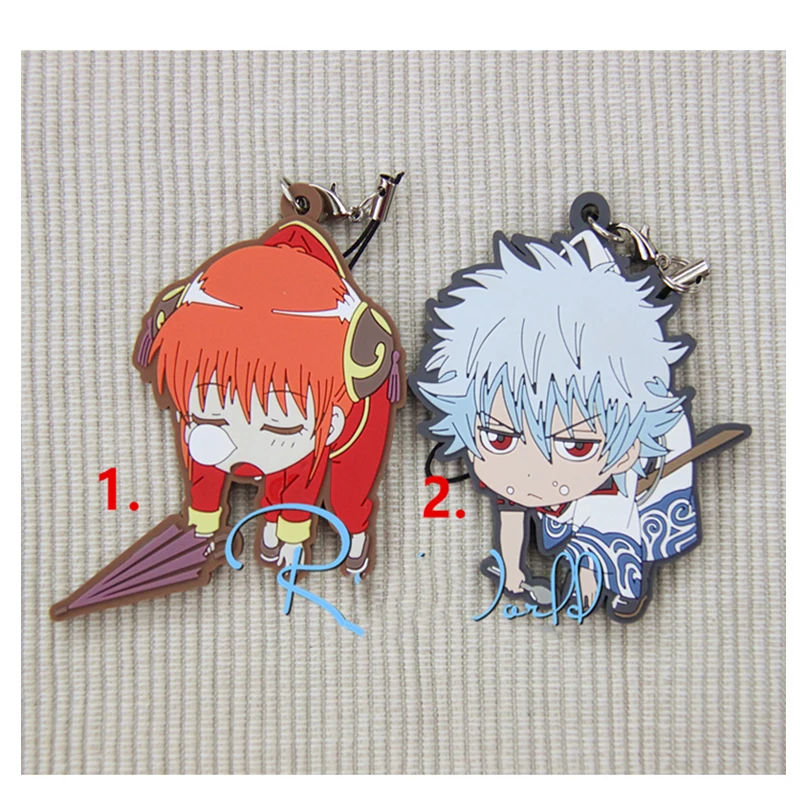 1 шт. брелок для ключей с аниме гинтама катасура Котаро Серебряная Душа Саката