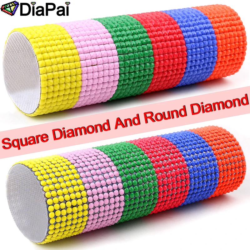 

DIAPAI 5D DIY Diamond Painting 100% Full Square/Round Drill "Animal family" Diamond Embroidery Cross Stitch 3D Decor A21868