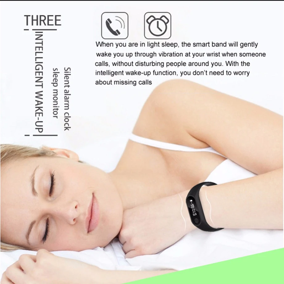 M02 Sport Smart Band Heart Rate Monitor Blood Pressure Pulse Meter Bracelet Fitness Smartwatch Smartband for iOS Android Phone |