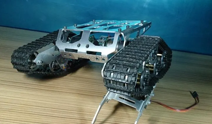 Алюминиевый гусеничный робот-Корпус DIY TKC2 радиоуправляемая модель танк