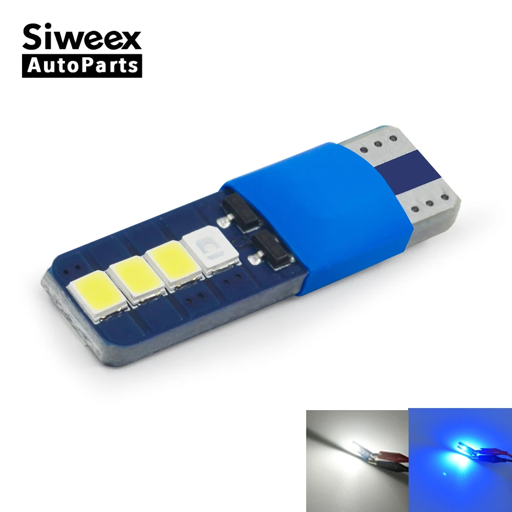 1 шт. Canbus W5W T10 8 smd 2835 светодиод для авто клиновисветильник ширина лампы двери лампа