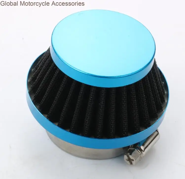 blue 38 мм 39 мм 40 мм Производительность Воздушный фильтр для GILERA lce RCR Enduro Runner 50 SMT SM 50 EBS Stalker Storm Typhoon 50cc - Цвет: blue