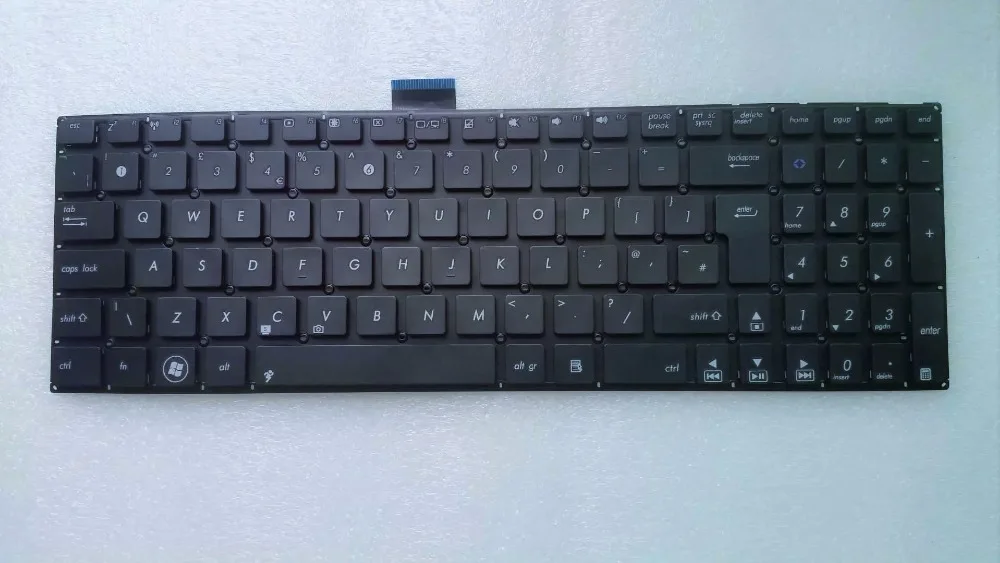 

Новинка для ASUS X502CA X502 X502C X551 X551C X551CA Великобритания ноутбук клавиатура MP-12F56GB-5281 без рамки