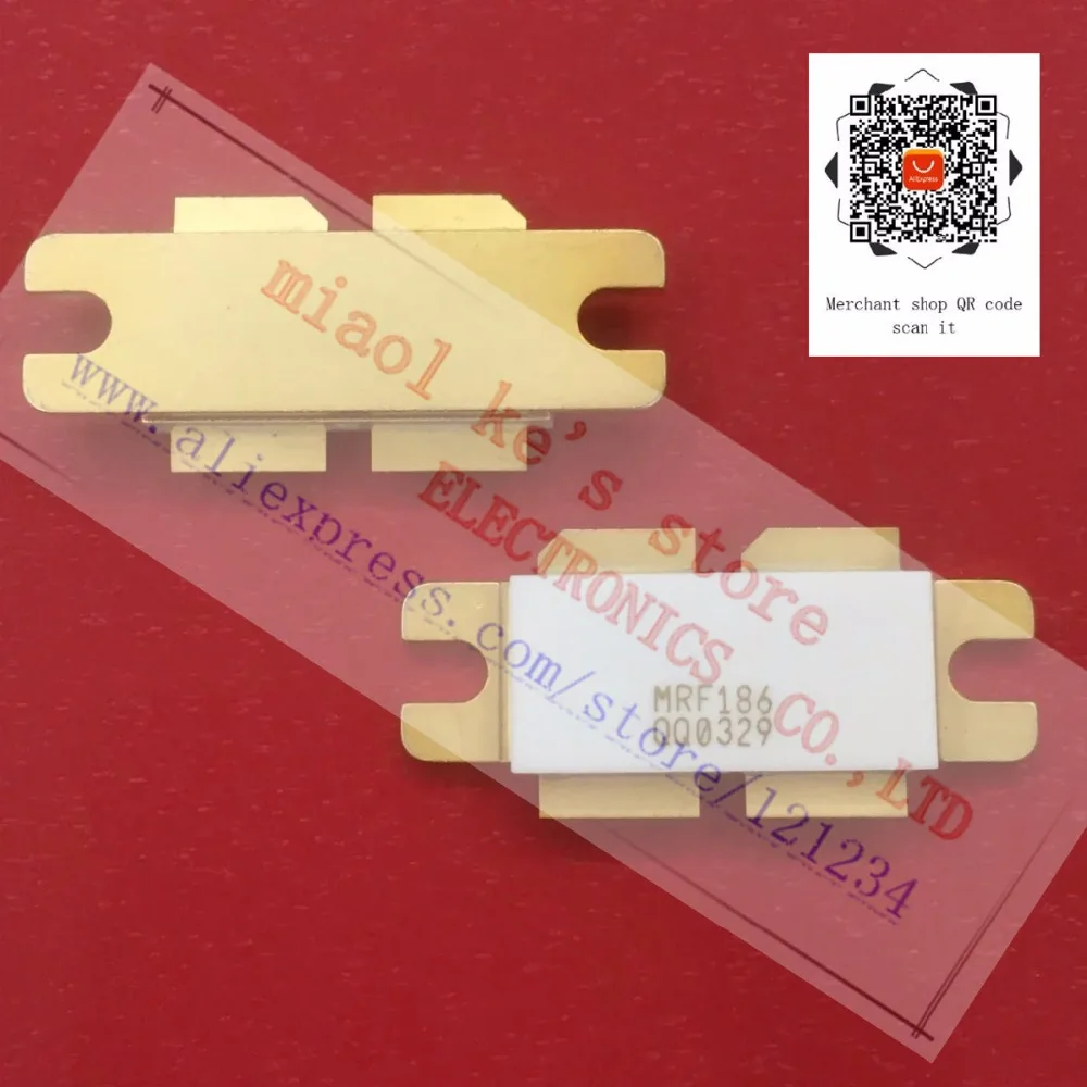100% оригинал: MRF186 mrf186 [ 28 65 в 2X400mA 120 Вт 1 0 ГГц CASE375B 04] высококачественный