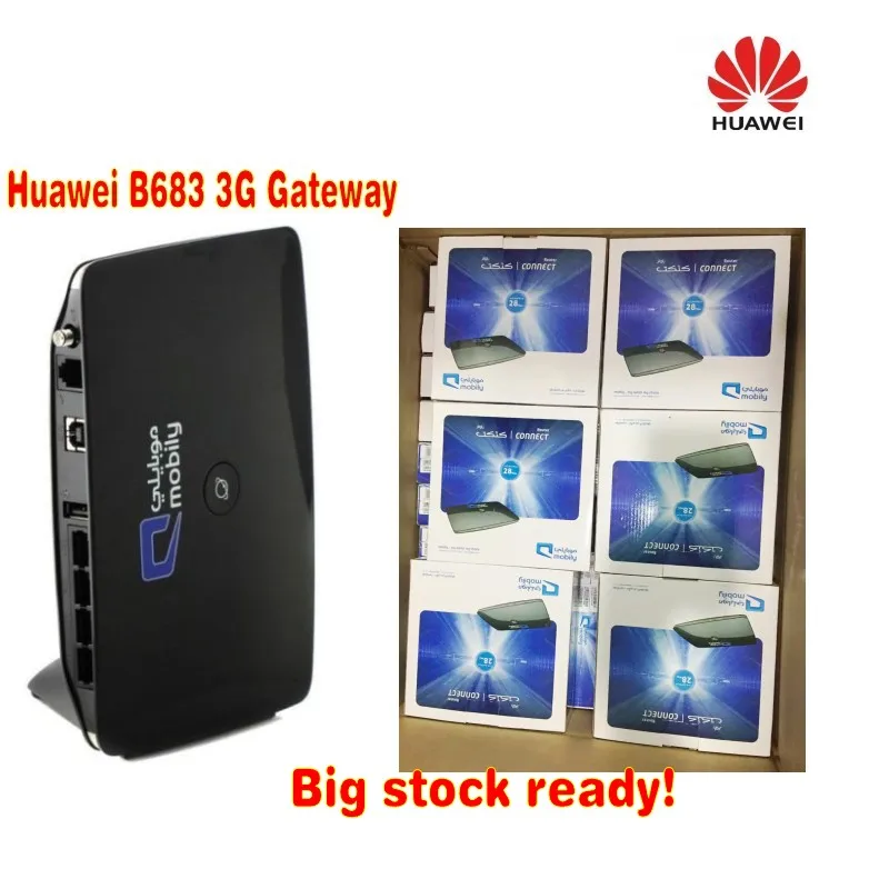 Original Unlocked Huawei B683 3G WiFi Router Similar to B593 And E5172