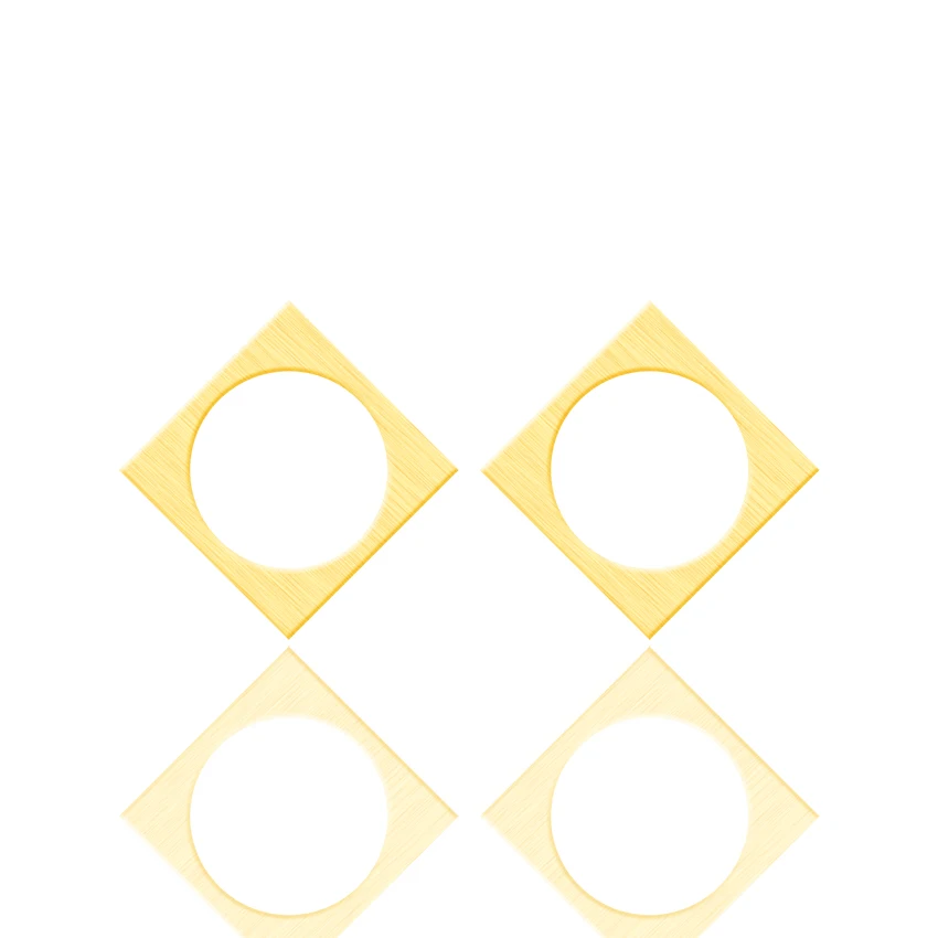 1 пара женские серьги-гвоздики из нержавеющей стали | Украшения и аксессуары