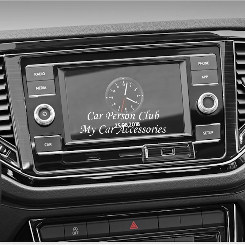 Для VW T Roc 2017 2018 внутренний центральный сенсорный экран дисплей навигационная