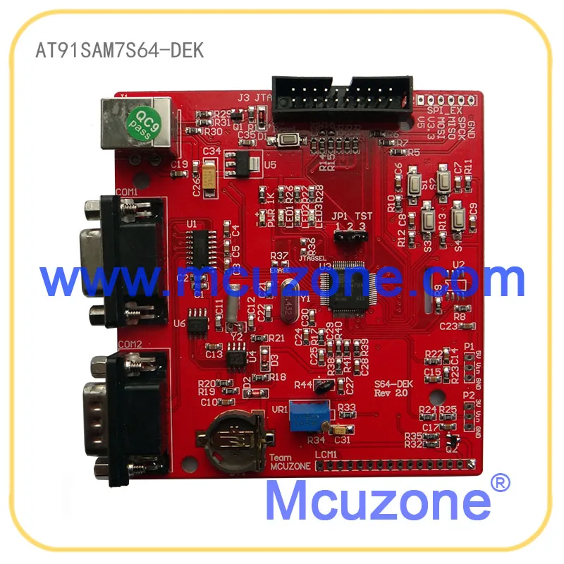 Комплект разработки ARM7 AT91SAM7S64 DEK 1 8 'TFT LCD 128*160 7S64 SAM7S64 микрочип | Компьютеры и офис