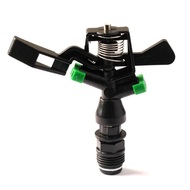 G 1/2 ''наружная резьба двойное сопло разбрызгиватели 360 градусов Регулируемая
