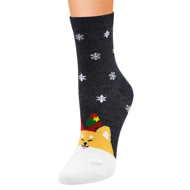 Магазин Crazy Fly Dames Mode осень зима Рождественская серия мультфильм Patroon Vrouwen Meisje Trend