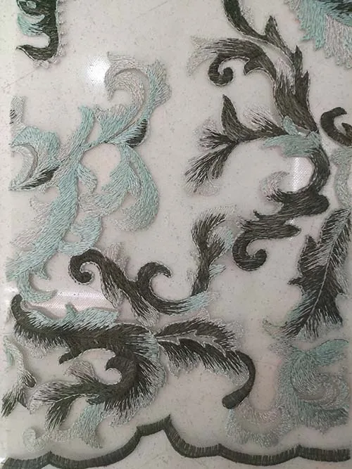 Высококачественная африканская хлопчатобумажная кружевная ткань 2018