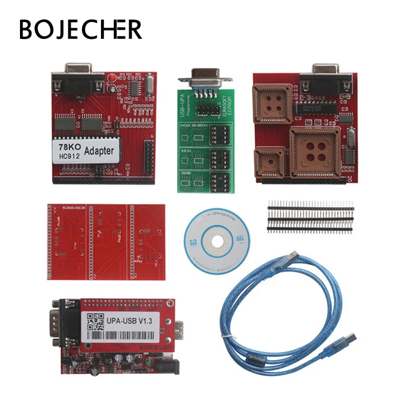 UUSP UPA USB Серийный программист Полный пакет V1.3 программатор ЭБУ Чип Tunning|ecu chip tunning|upa