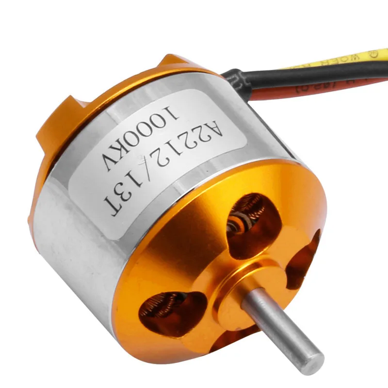 Лидер продаж! A2212 1000Kv бесщеточный мотор с внешним ротором для самолета
