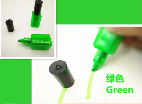 1 шт. креативный цветной маркер-хайлайтер ручка для росписи лаком ногтей новинка