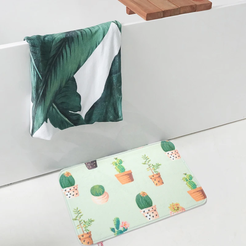 Mattys Original design plant cactus potted small fresh home mat | Дом и сад