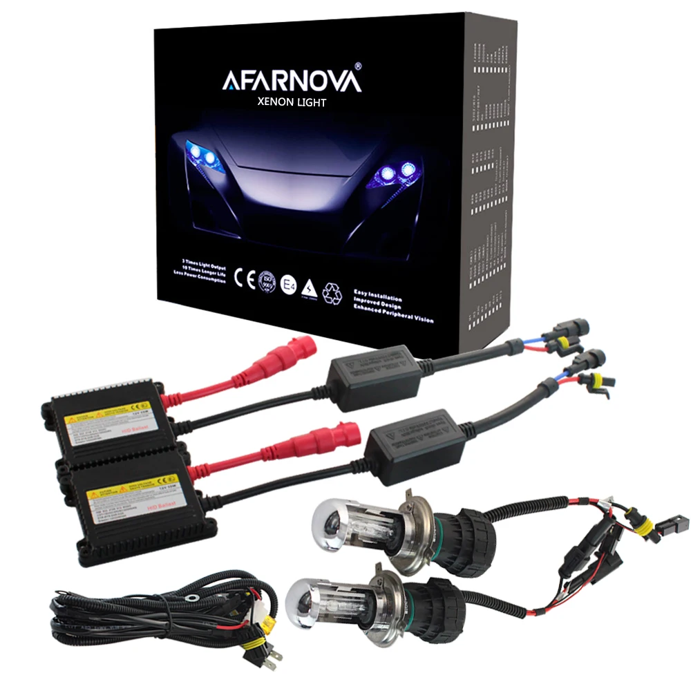 Ксеноновые H7 35 Вт AC тонкий балласт комплект HID ксеноновые лампы накаливания 12 В H1
