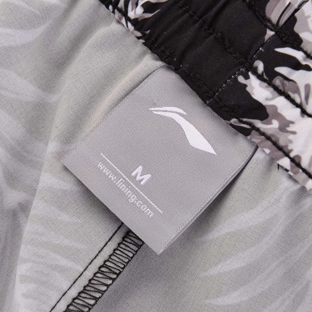 Li-Ning женские уличные шорты для серфинга дышащие 88.8% полиэстер 11.2% спандекс