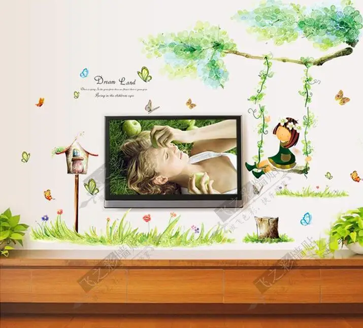 Лидер продаж! 1 комплект 100*95 см мечтательная драпировка красивая наклейка на