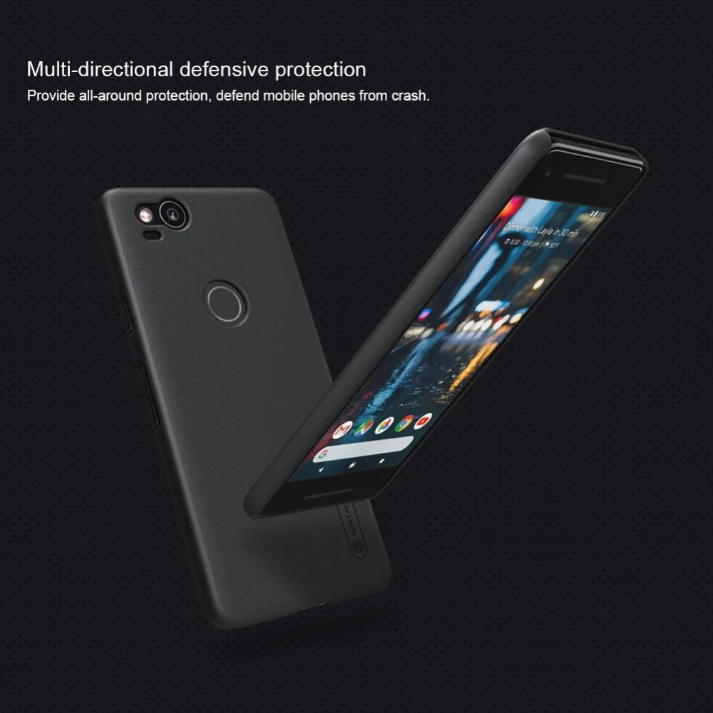 Nillkin для Google Pixel 2 Чехол жесткий пластик чехол для Google Pixel 2 чехол матовый защитный щит противоударный тонкий